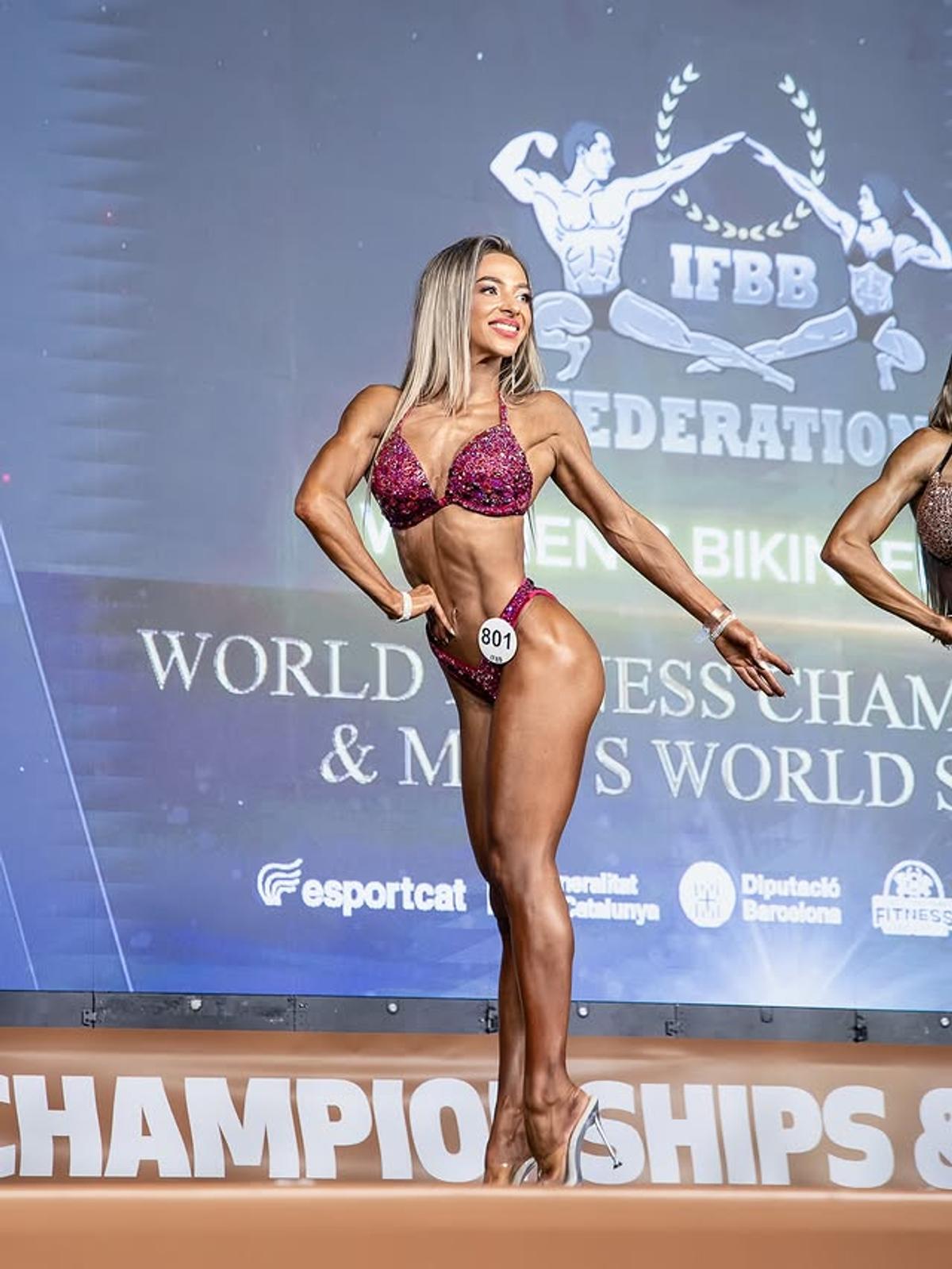 Maria Brătilescu, argint la Mondialul de Fitness