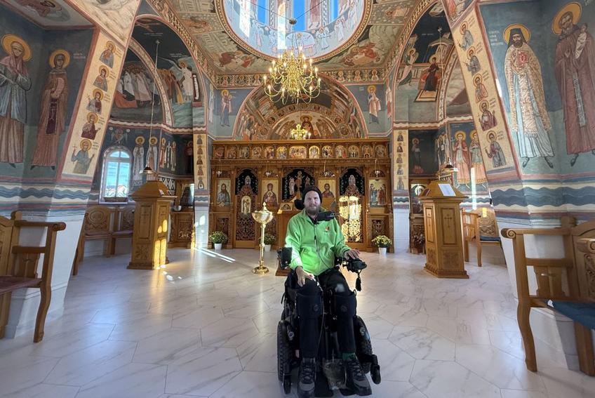 Mihai Neșu e mândru de centrul de recuperare și de biserica pe care le-a construit la Oradea
