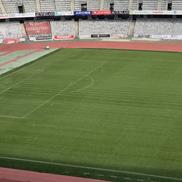 Gazon nou pe Cluj Arena // FOTO: Facebook @Consiliul Judetean Cluj