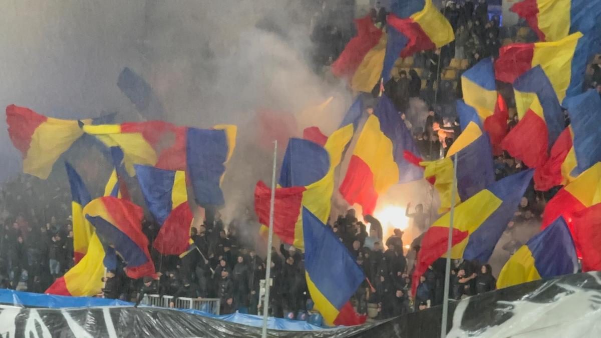 România - San Marino, scenografie spectaculoasă la Ploiești