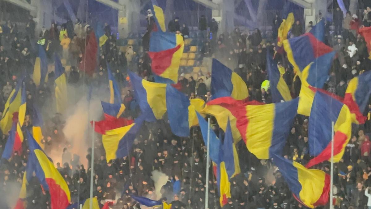 România - San Marino, scenografie spectaculoasă la Ploiești