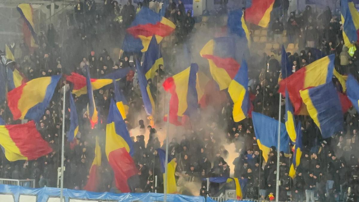 România - San Marino, scenografie spectaculoasă la Ploiești