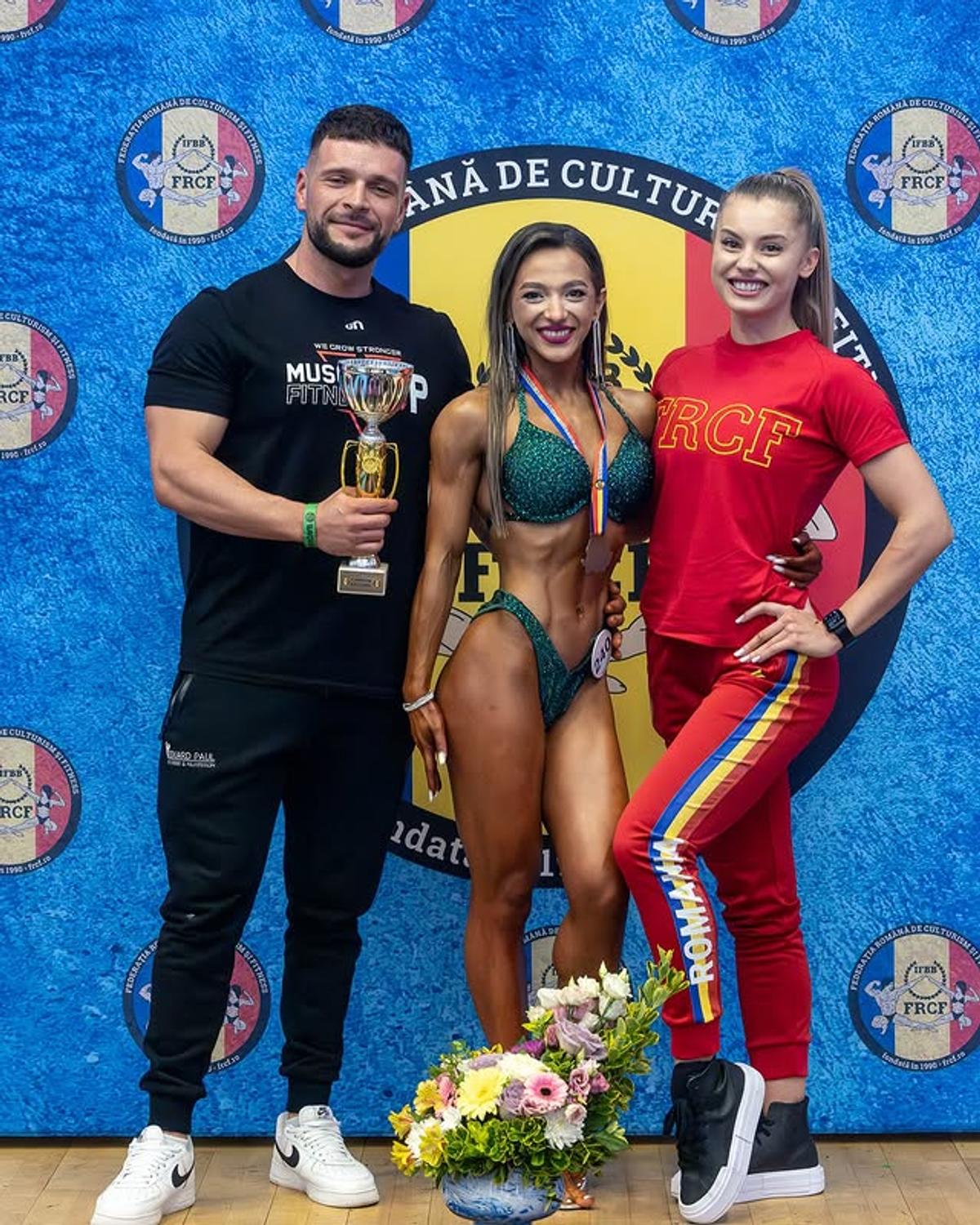 Maria Brătilescu, argint la Mondialul de Fitness