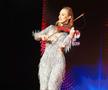 VIDEO+FOTO Cea mai sexy apariție de la Gala GSP » Amadeea Violin a făcut senzație pe scenă
