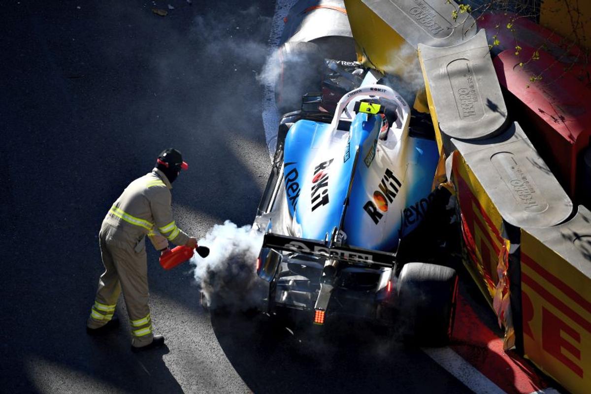 Accidente Formula 1