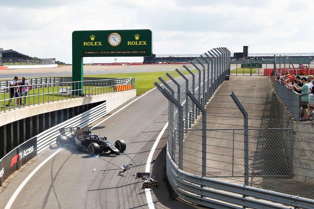 Accidente Formula 1