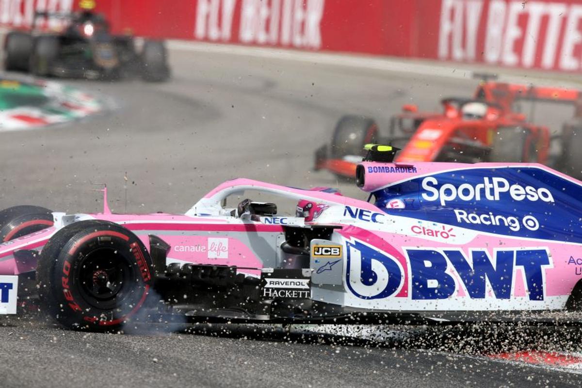 Accidente Formula 1