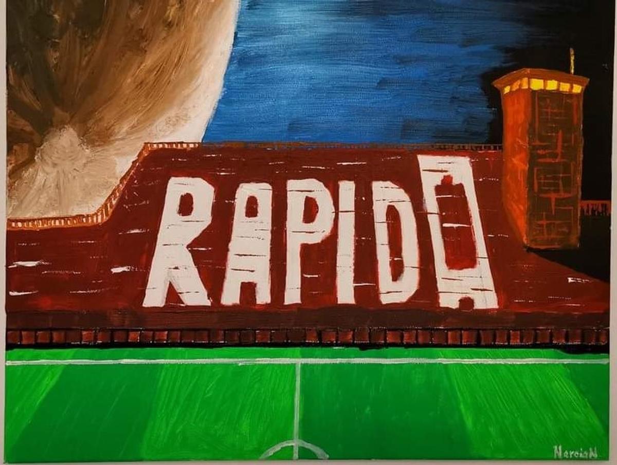 FOTO La Rapid, fanii se întrec în creativitate în cea mai nouă campanie lansată de giuleșteni