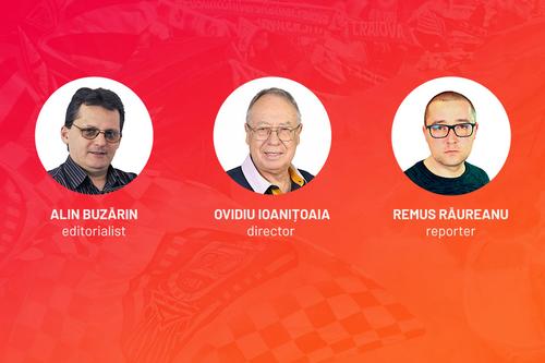 Derby-ul Craiova - FCSB, comentat live pe GSP.ro de Alin Buzărin (editorialist GSP), Ovidiu Ioanițoaia (director GSP) și Remus Răureanu (reporter GSP).
