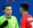 Florinel Coman (22 de ani) a fost avertizat în minutul 48 al partidei dintre CS Universitatea Craiova și FCSB, pentru o simulare crasă.