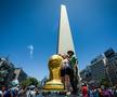 Peste 2 milioane de oameni sărbătoresc pe stradă titlul mondial cucerit de Argentina