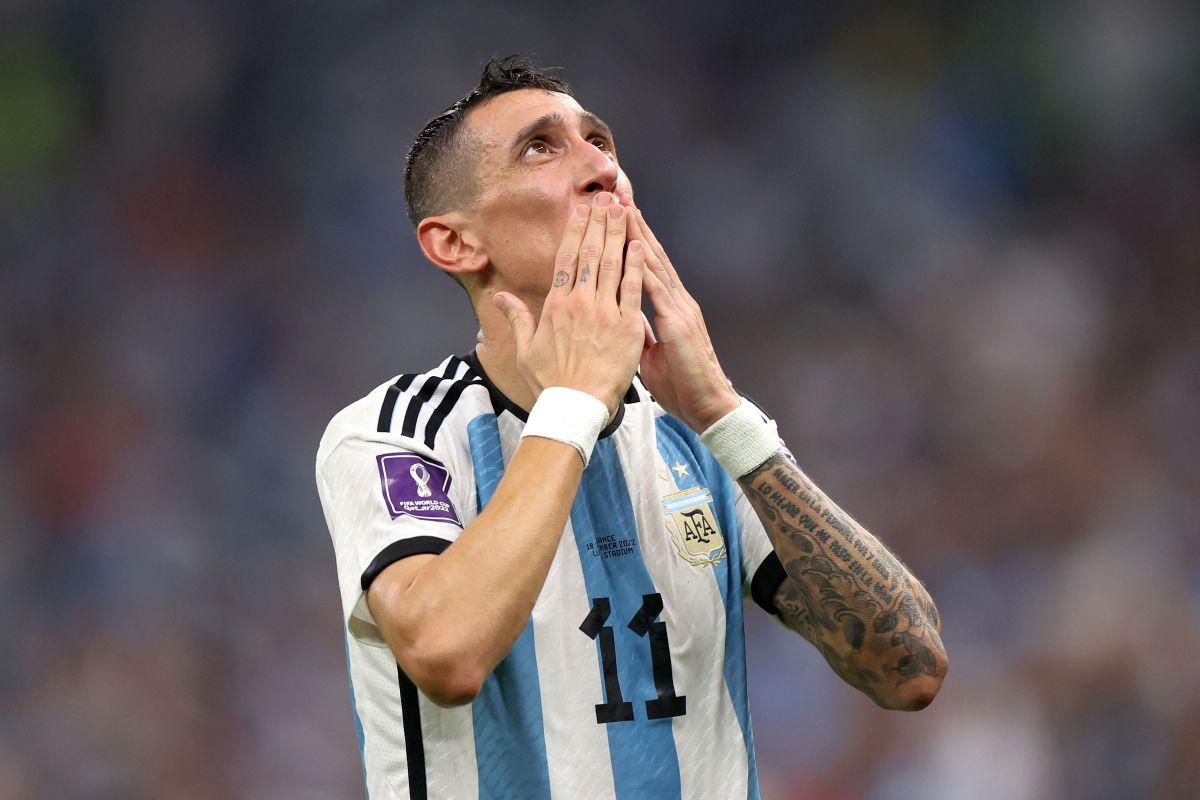 Angel Di Maria a început să plângă, imediat după golul care a îngenuncheat Franța