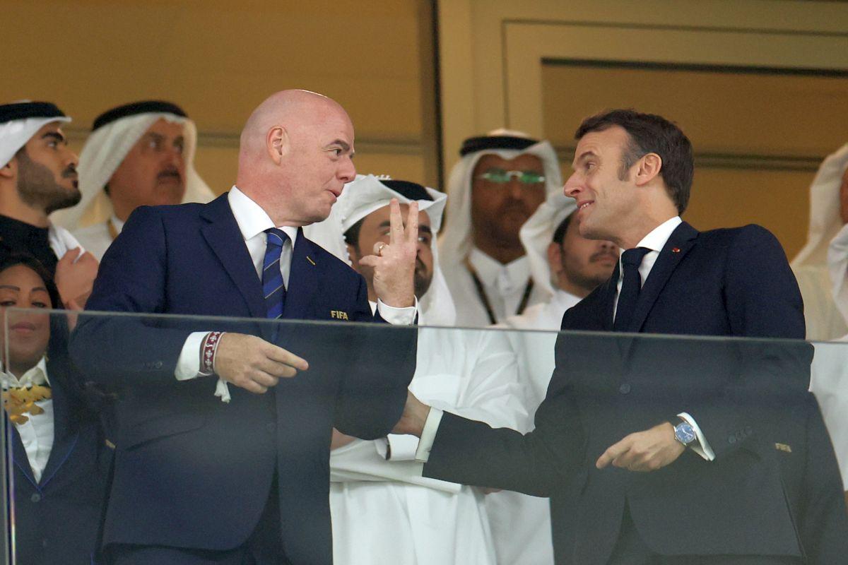 „Regele”, „Djoker”, președintele » Vedete pe metru pătrat la „oficiala” de pe „Lusail”: cine a apărut lângă Macron