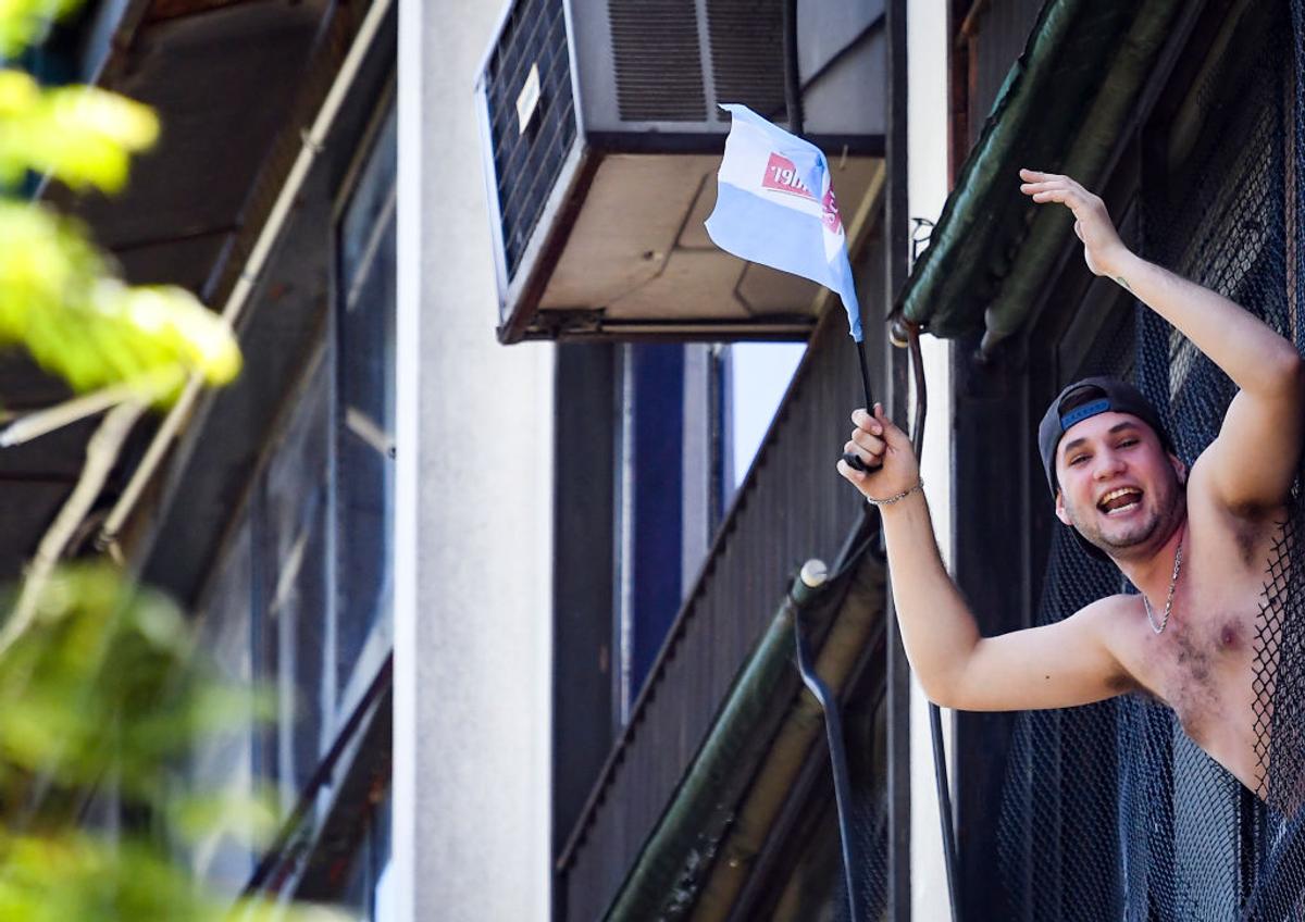 Petrecere fabuloasă la Buenos Aires! Parada pornită pe străzi după titlul mondial