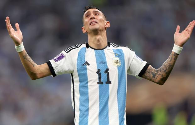 Descătușare! Imagini emoționante: Angel Di Maria a început să plângă, imediat după golul de 2-0 cu Franța