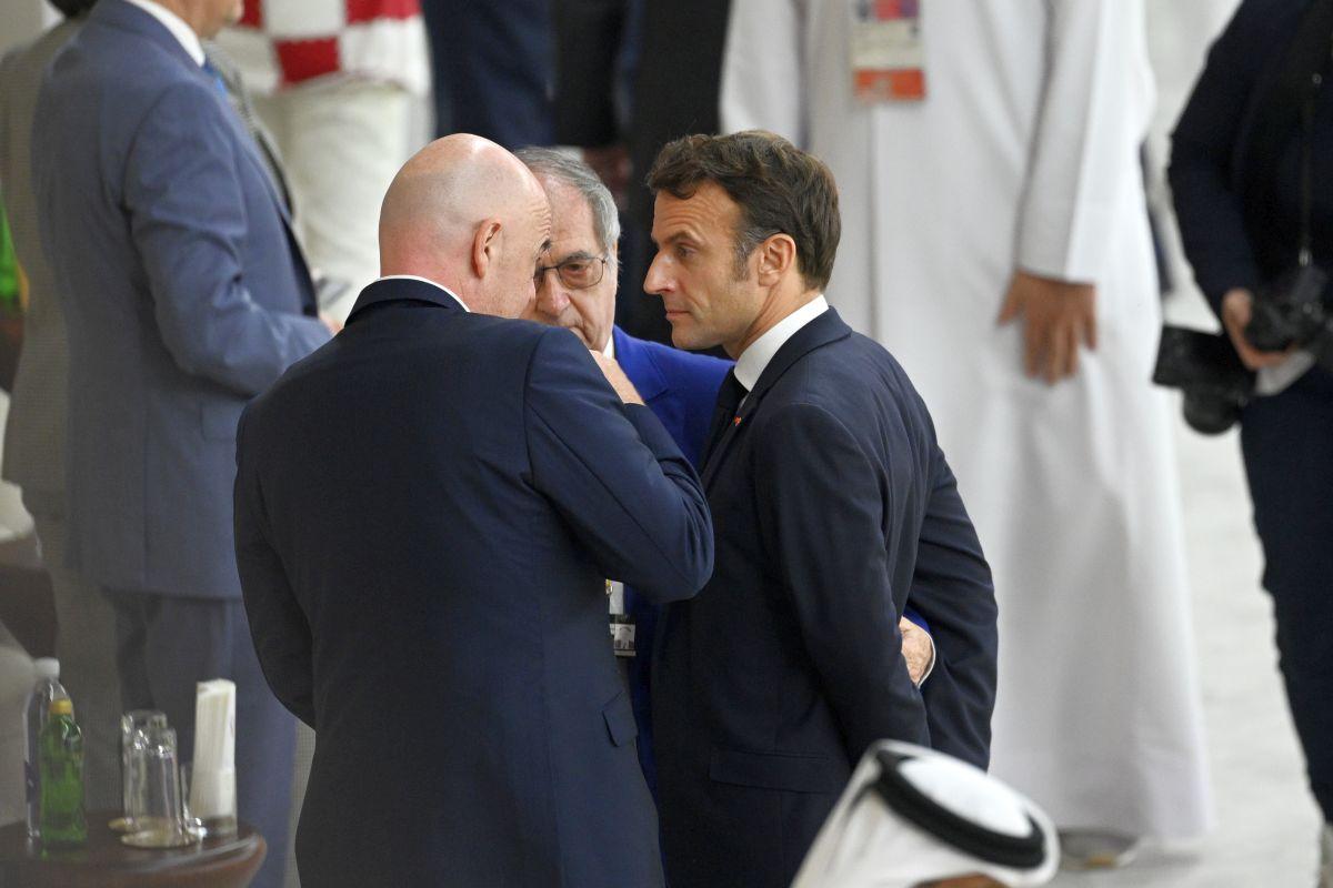 „Regele”, „Djoker”, președintele » Vedete pe metru pătrat la „oficiala” de pe „Lusail”: cine a apărut lângă Macron