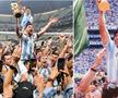Messi, 2022, și Maradona, 1986 / FOTO: Twitter @Bleacher Report