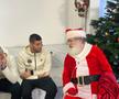 Moș Crăciun a avut ajutoare speciale » Coman, Tavi Popescu & Băluță au împărțit cadouri la baza FCSB