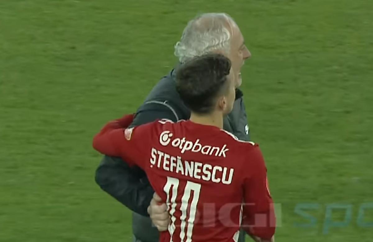 Andrea Mandorlini l-a bruscat pe Marius Ștefănescu, după Sepsi - CFR Cluj