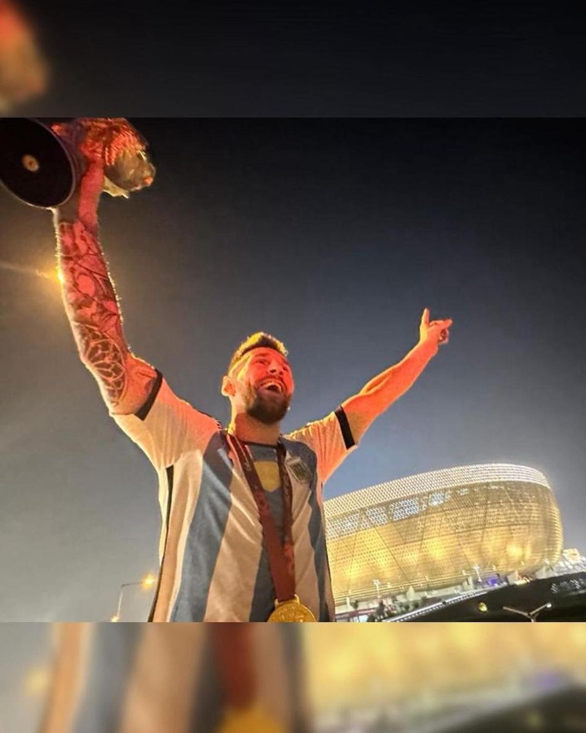 Lionel Messi, la un an de la câștigarea CM 2022