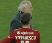 Andrea Mandorlini l-a bruscat pe Marius Ștefănescu, după Sepsi - CFR Cluj / FOTO: Captură TV @Digi Sport 1