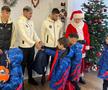Moș Crăciun a avut ajutoare speciale » Coman, Tavi Popescu & Băluță au împărțit cadouri la baza FCSB