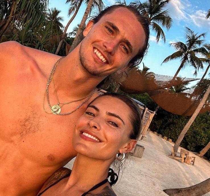Alexander Zverev și Sophia Tomalla vacanță în Maldive Foto: Instagram