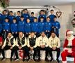 Moș Crăciun a avut ajutoare speciale » Coman, Tavi Popescu & Băluță au împărțit cadouri la baza FCSB