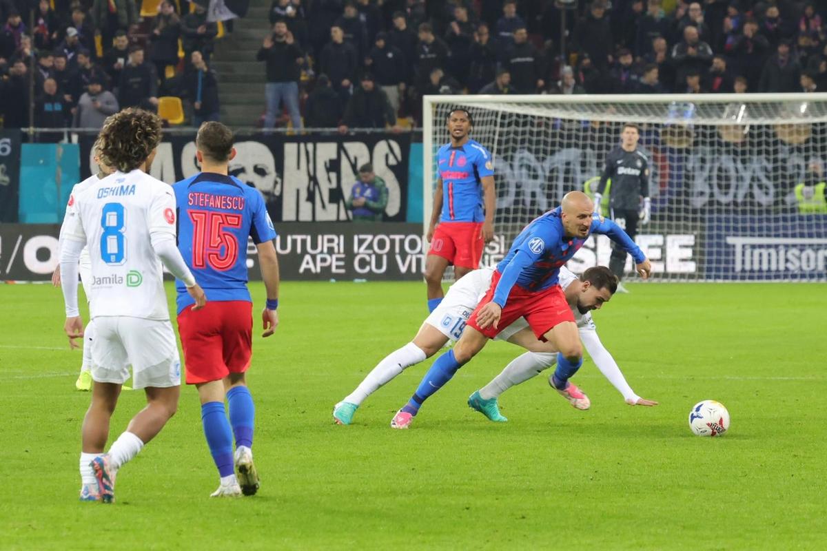 Universitatea Craiova șchiopătează, dar câștigă contra Gloriei Buzău » Oltenii le devansează pe Dinamo și FCSB și urcă pe locul 2