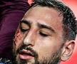 Accidentare HORROR suferită de Gianluigi Donnarumma » Adversarul l-a lovit cu talpa direct în figură, dar n-a primit niciun avertisment!