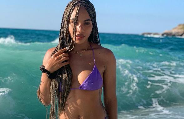 Elizabeth Omoregie s-a îmbrăcat în tricoul naționalei favorite de la Mondial! O are alături pe iubita handbalistă