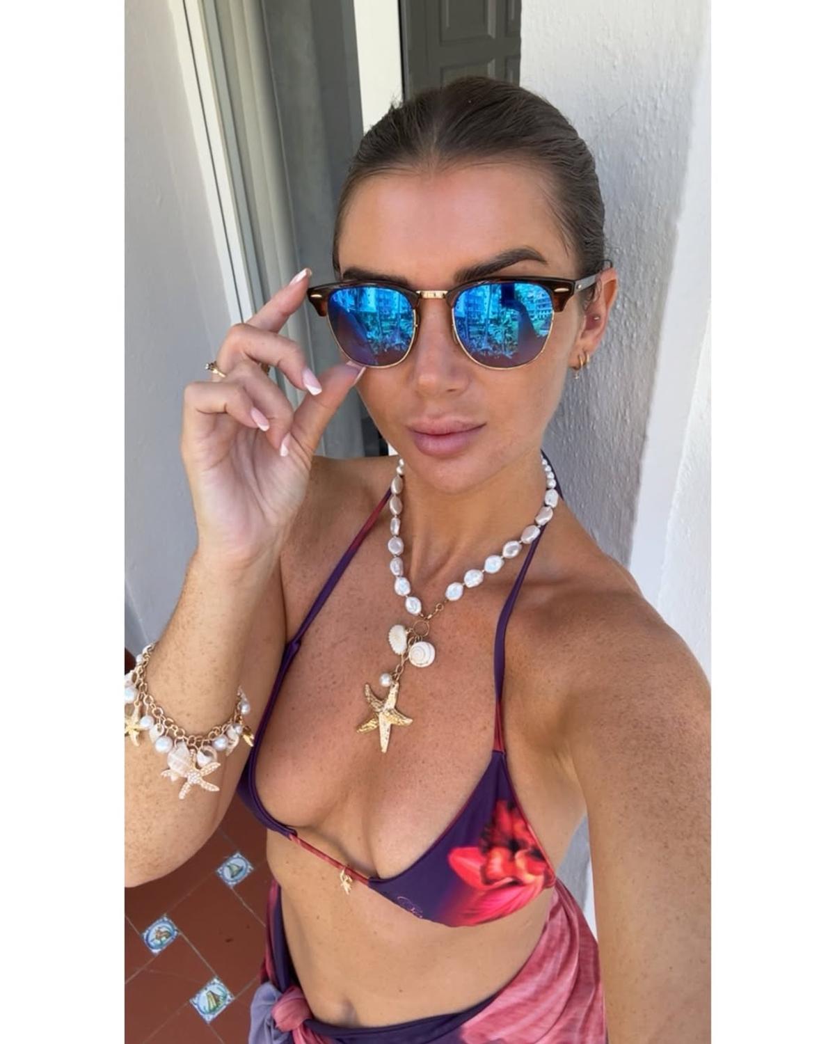 Prezentatoarea Kate Tracey. Foto: Instagram
