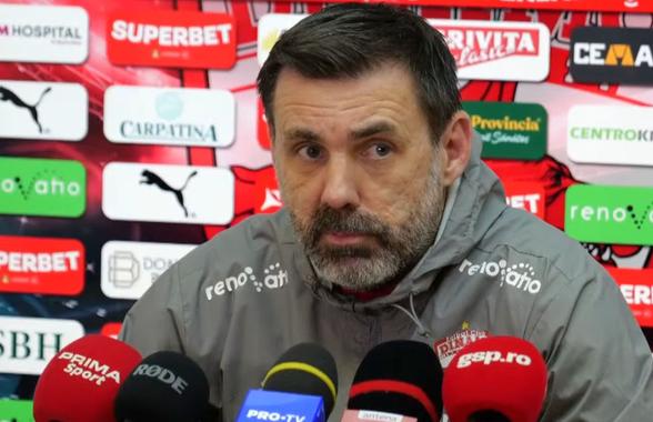 Reacția lui Zeljko Kopic, după eșecul lui Dinamo cu UTA: „Le-am zis și băieților în vestiar”