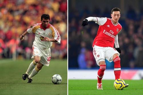 Gică Hagi vs. Mesut Ozil // foto: Guliver/gettyimages