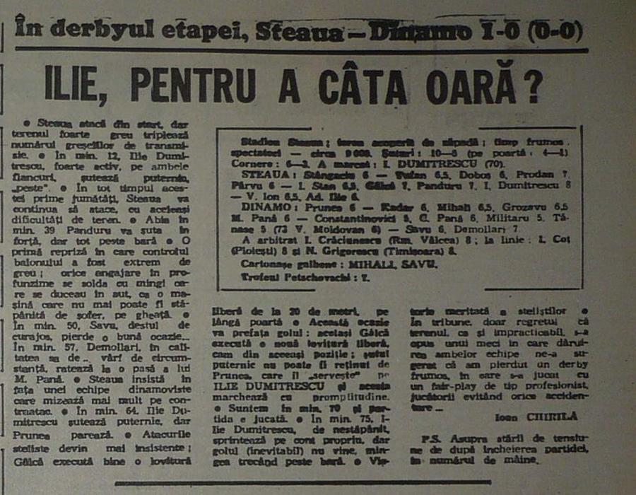 Blat cu scandal-monstru într-un derby Steaua - Dinamo, dezvăluit la GSP LIVE: „Am vorbit între noi, jucătorii, să facem egal, dar noi am încălcat înțelegerea” + dilema lui Ioan Chirilă