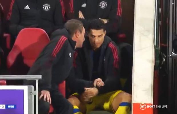 Cristiano Ronaldo, plin de nervi după schimbarea din meciul cu Brentford » Manchester United, salvată de tineri