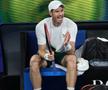 Andy Murray (35 de ani, 66 ATP) a revenit incredibil în fața lui Thanasi Kokkinakis (26 de ani, 159 ATP) 4-6, 6-7(4), 7-6(5), 6-3, 7-5 și s-a calificat în turul 3 la Australian Open. A fost cel mai lung meci din cariera britanicului.