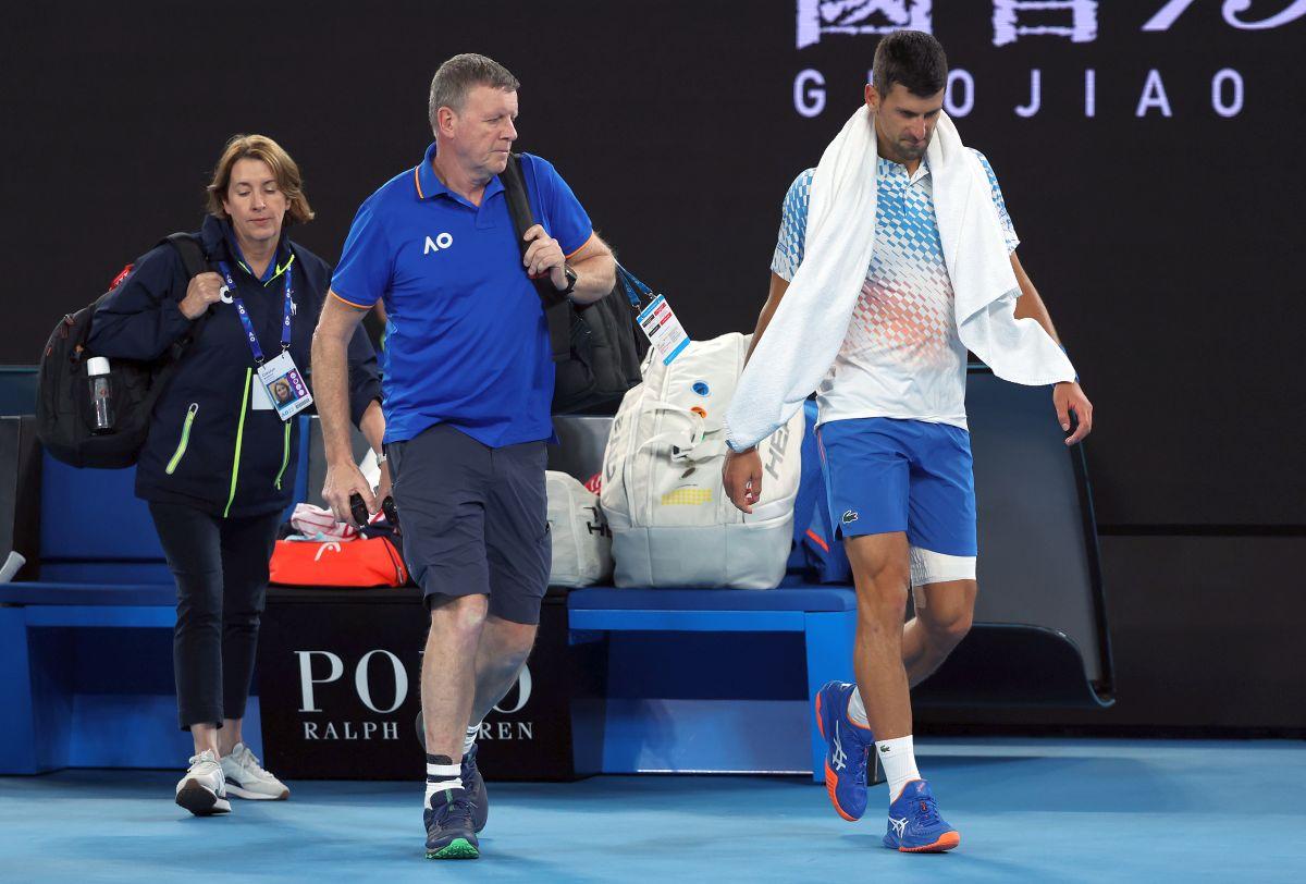 Novak Djokovic, victorie cu nervi și dureri în turul II de la Australian Open