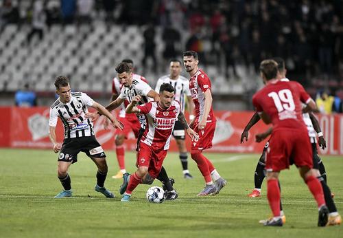 Cosmin Matei și cea mai urâtă amintire din anii petrecuți în Ștefan cel Mare, barajul pierdut cu U Cluj (1-1, 0-2). FOTO: Cristi Preda (GSP)