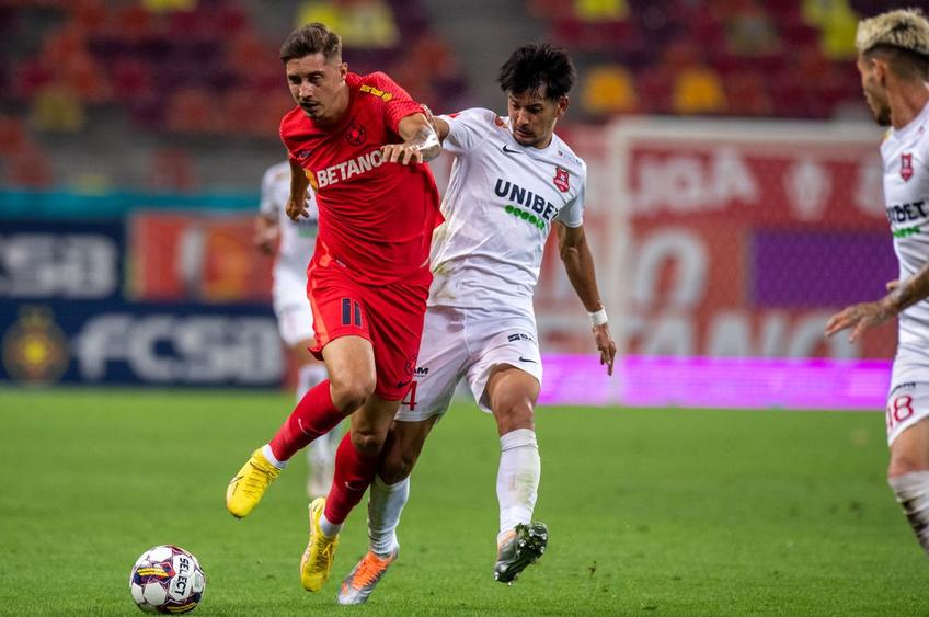 În toamnă, FCSB a smuls un egal cu Hermannstadt, 2-2, abia în secundele de final / FOTO Raed Krishan