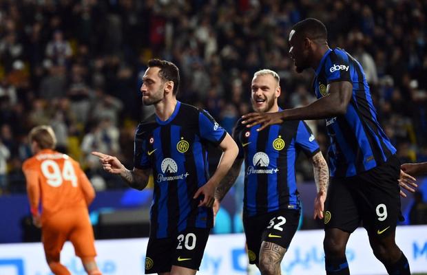 Inter - Lazio, victorie clară și calificare în finala Supercupei Italiei pentru „nerazzurri”