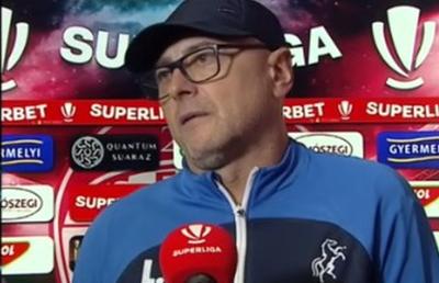 Leo Grozavu a răbufnit după ce a pierdut la scor de tenis cu Sepsi: „Astăzi am fost de râs, de la mine până la ultimul jucător. La pauză trebuia să fac 10 schimbări”