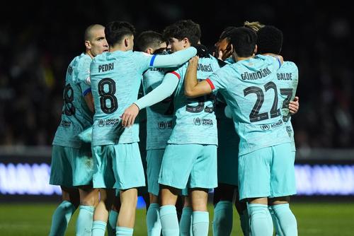 Echipa de fotbal a Barcelonei. Foto: Getty Images