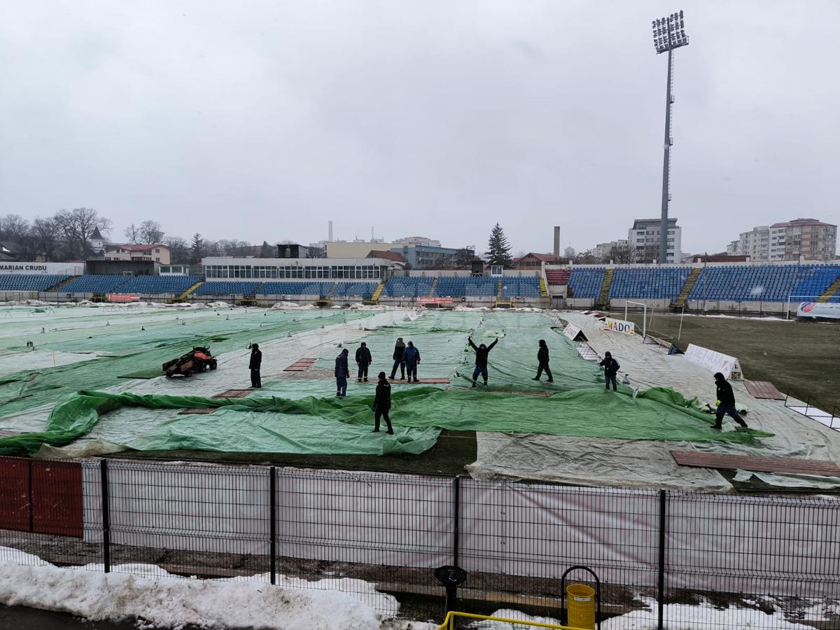 Vortexul polar ajunge în România » Decizie de ultim moment la Botoșani, înainte de meciul cu CFR Cluj