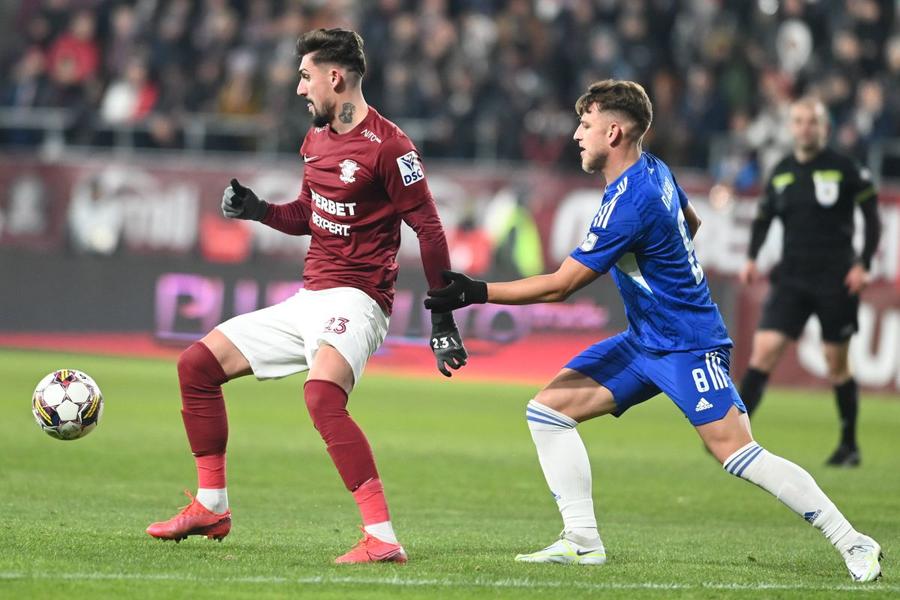 Alexandru Albu, în tricoul Rapidului Încă un transfer pe axa CFR Cluj - Rapid? Reacția lui Balaj, în direct la GSP Live