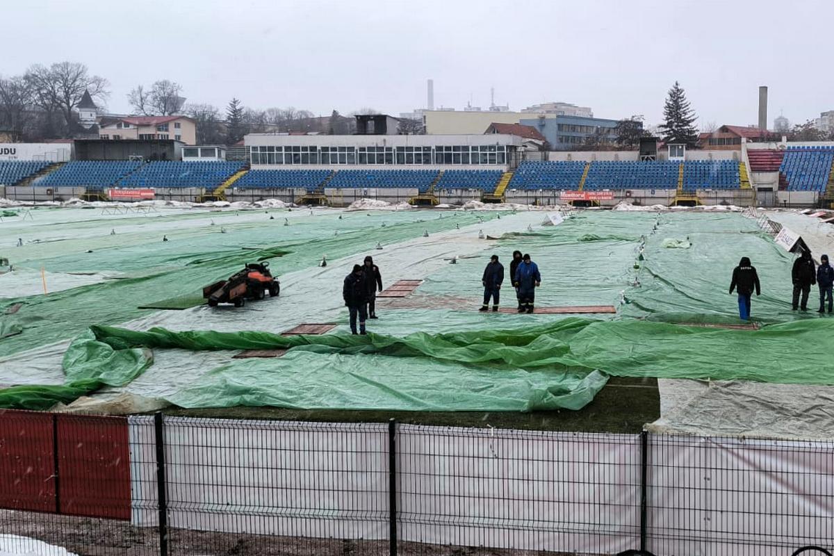 Vortexul polar ajunge în România » Decizie de ultim moment la Botoșani, înainte de meciul cu CFR Cluj