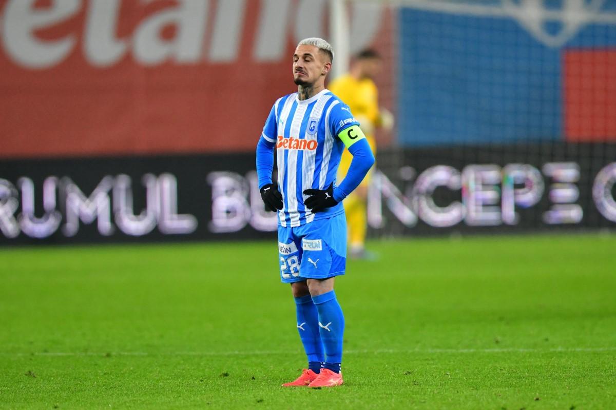 CRAIOVA - DINAMO 1-1. Imaginile surprinse pe gazon, imediat după fluierul final: „Ești cel mai bun din Europa!”