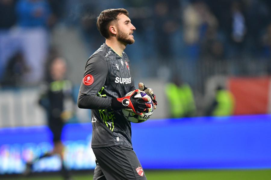 Alexandru Roșca, foto: Cristi Preda (GSP) Titularul lui Dinamo, „urecheat” de Cristi Borcea în direct: „A dat nesiguranță”
