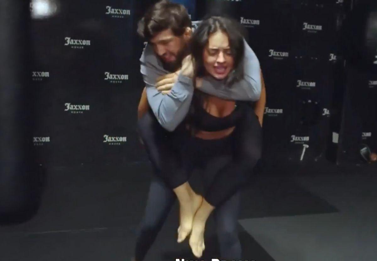 Speculații! Nina Drama, cel mai sexy reporter din UFC, ar fi „vinovată” pentru abandonul anului: Arman s-a retras înaintea luptei pentru centură
