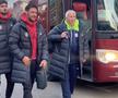 Imagini postate de „feroviari”, înainte de meciul de la Botoșani / Sursă foto: Facebook@ CFR Cluj